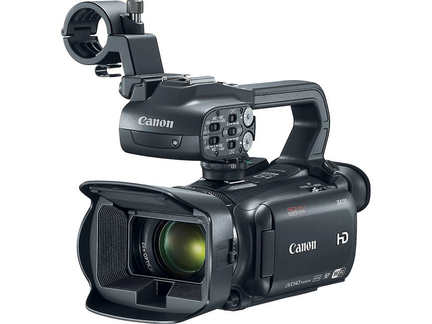 Canon XA30 Professional HD camcorder at Crutchfield