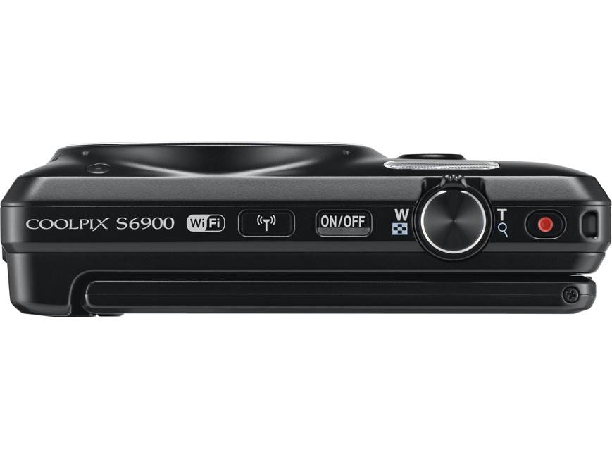 Nikon Coolpix S6900 (Black) 16-megapixel camera with 12X optical