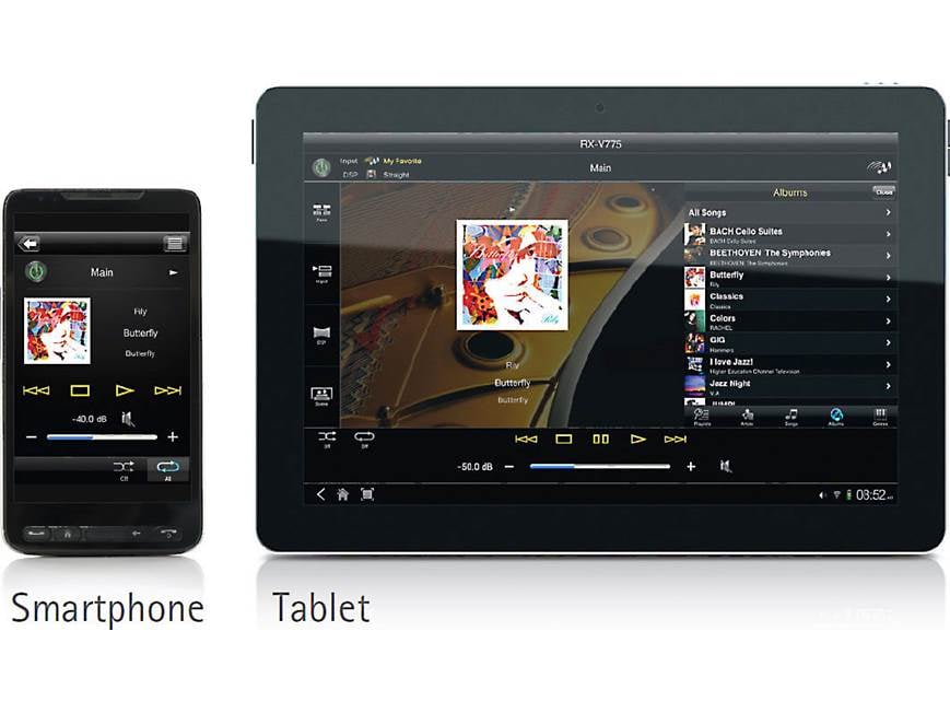 Yamaha RX-V779 7.2-channel home theater receiver with Wi-Fi