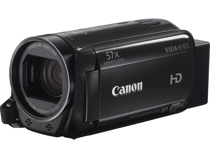 Canon VIXIA HF R72 HD camcorder with 32X optical zoom, 32GB