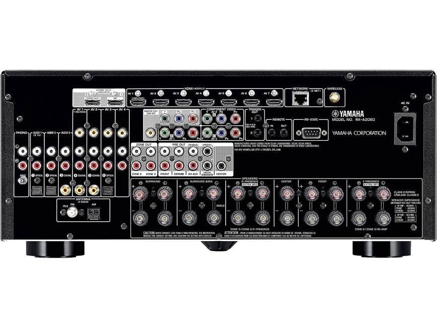 Yamaha AVENTAGE RX-A2060 9.2-channel home theater receiver with Wi