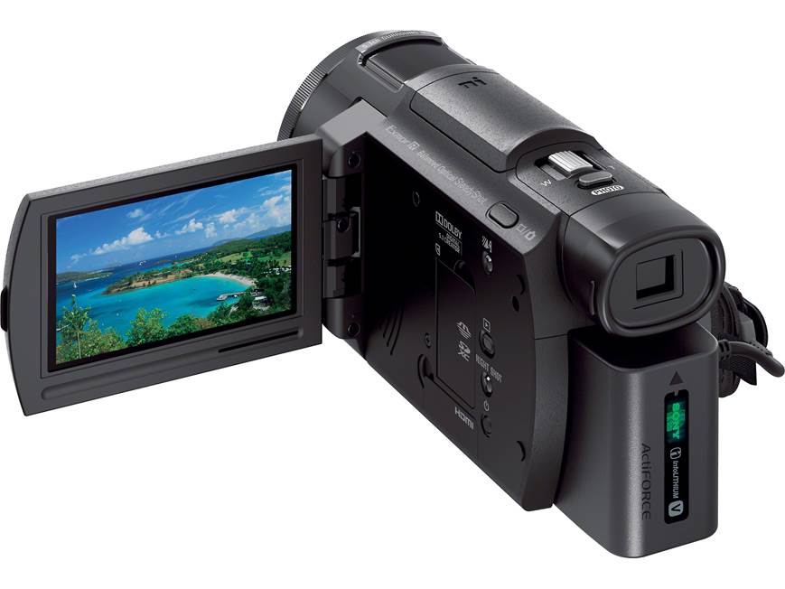 Sony Handycam® FDR-AX33 4K Ultra HD camcorder with Wi-Fi® and 10X