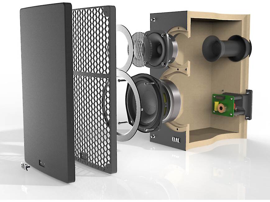 ELAC Debut B5 Bookshelf speakers at Crutchfield