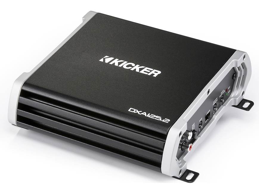 Kicker 43DXA125.2 2-channel car amplifier — 30 watts RMS x 2 at
