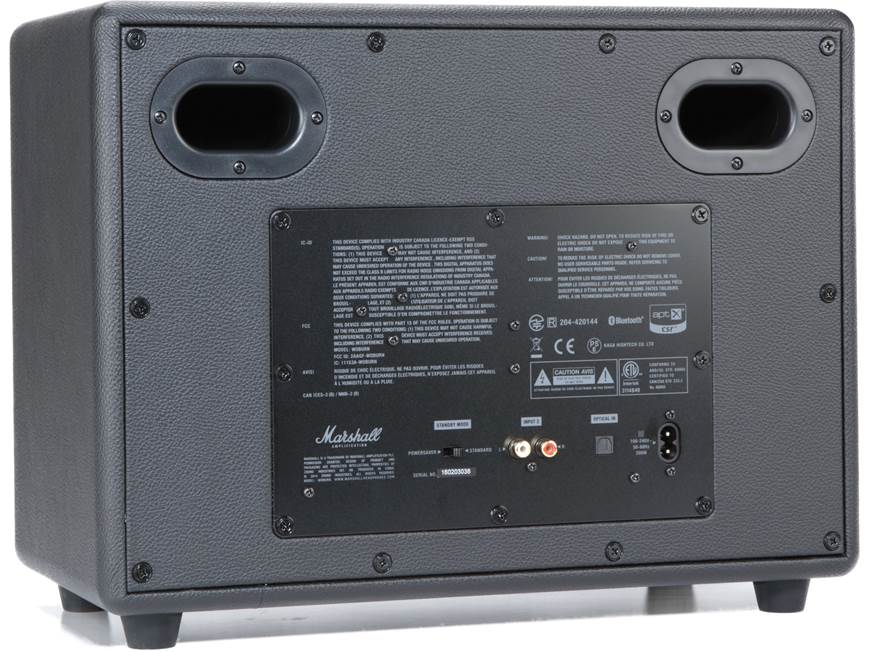 Marshall Woburn (Black) Powered Bluetooth® speaker (Black) at