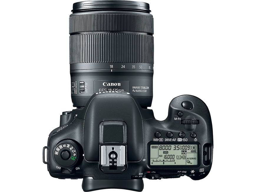 Canon EOS 7D Mark II Wi-Fi® Kit 20.2-megapixel DSLR camera with