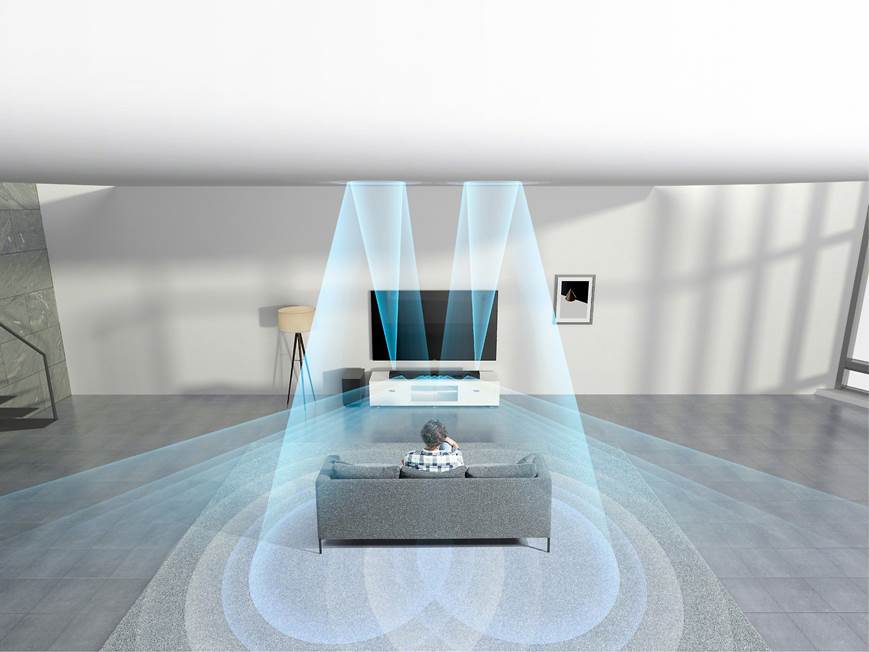 Sony HT-ST5000 Powered sound bar with 4K/HDR video passthrough