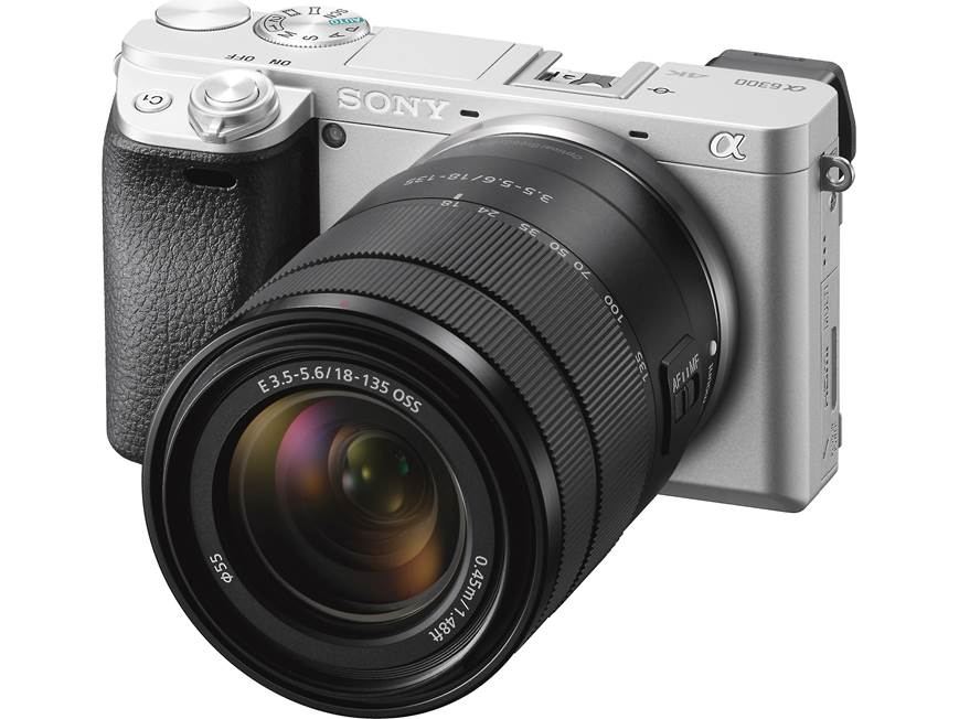 Sony a6300 Telephoto Lens Kit (Silver) 24.2-megapixel APS-C sensor