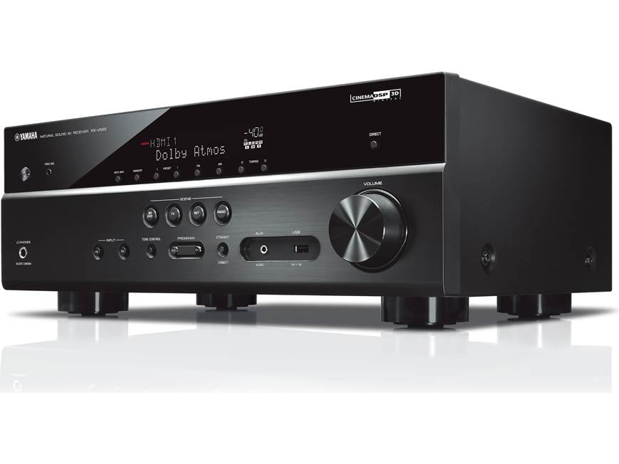 Yamaha RX-V585 7.2-channel home theater receiver with Wi-Fi