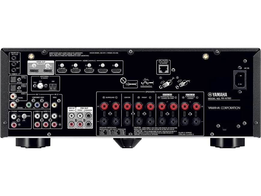 Yamaha AVENTAGE RX-A780 7.2-channel home theater receiver with Wi