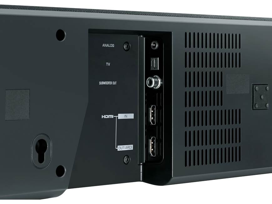 Yamaha YAS-108 Powered sound bar with built-in subwoofers, 4K/HDR