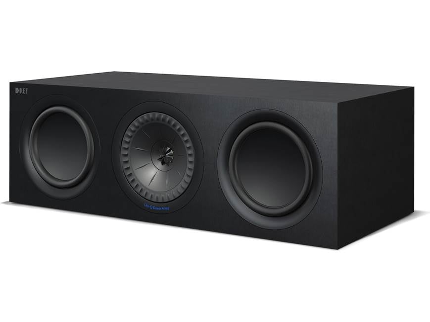 KEF Q650c (Satin Black) Center channel speaker (Satin Black) at