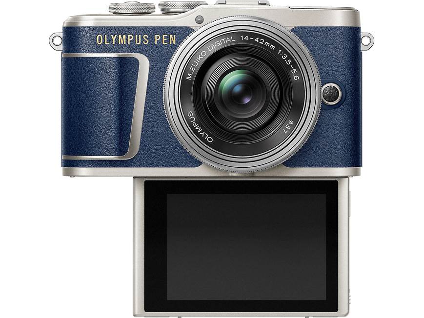 Olympus PEN E-PL9 Kit (Denim Blue Limited Edition) 16.1-megapixel