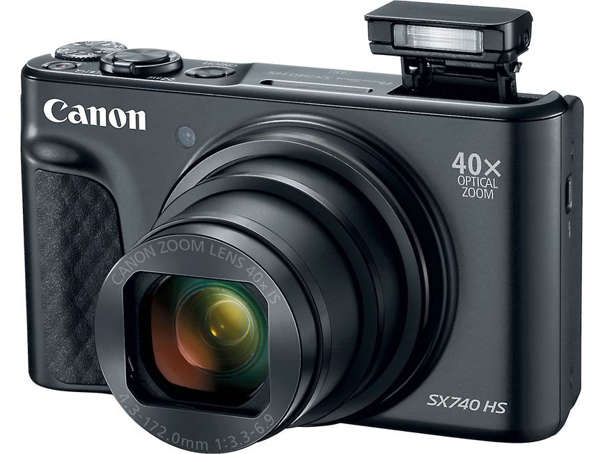 Canon PowerShot SX740 HS (Black) 20.3-megapixel digital camera