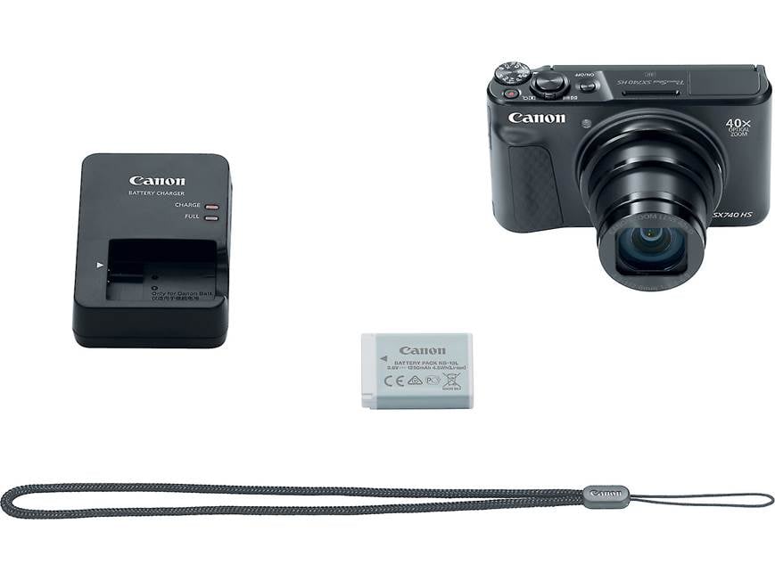 Canon PowerShot SX740 HS (Black) 20.3-megapixel digital camera