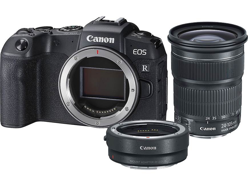 Canon EOS RP EF Zoom Lens and Lens Mount Adapter Kit 26.2
