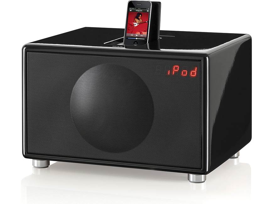 Geneva Sound System Model L (Black) CD player/radio with iPod® and