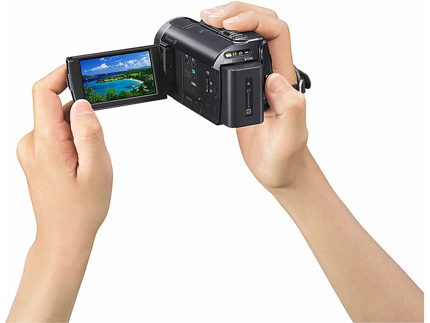 Sony Handycam® HDR-XR350V GPS-enabled HD camcorder with 160GB hard