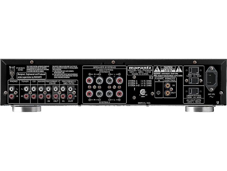Marantz PM5004 Stereo integrated amplifier at Crutchfield