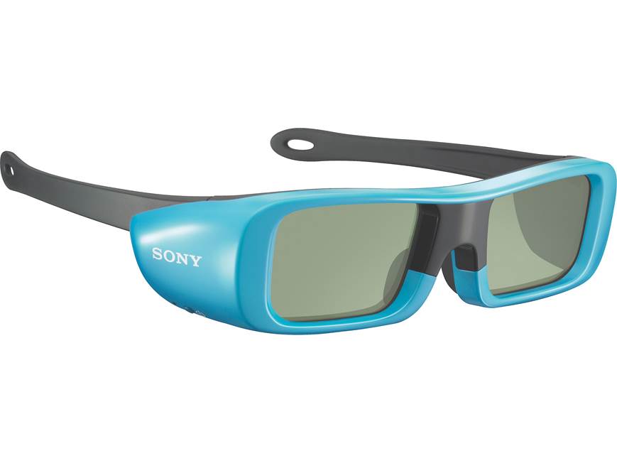 Sony TDG-BR50 (Blue) Children's 3D Active Glasses with non