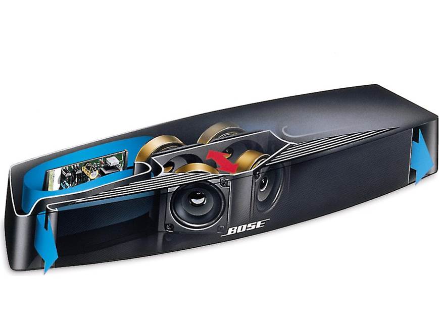 Bose® VCS-10® center channel speaker (Black) (Black) at Crutchfield