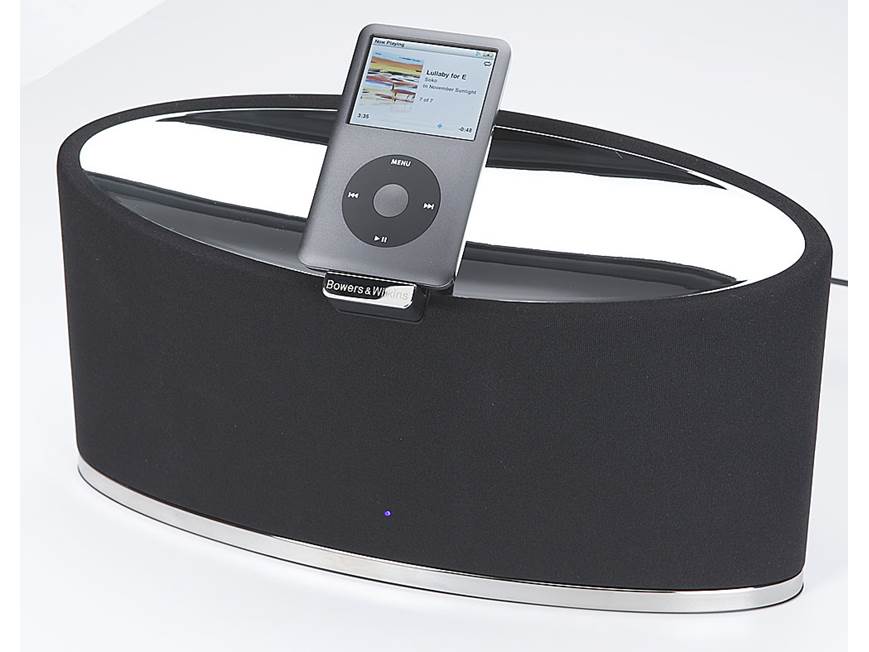 Bowers & Wilkins Zeppelin Mini Powered speaker system for iPod