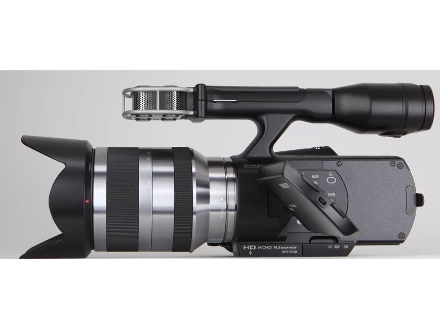 Sony Handycam® NEX-VG10 Interchangeable lens HD camcorder at