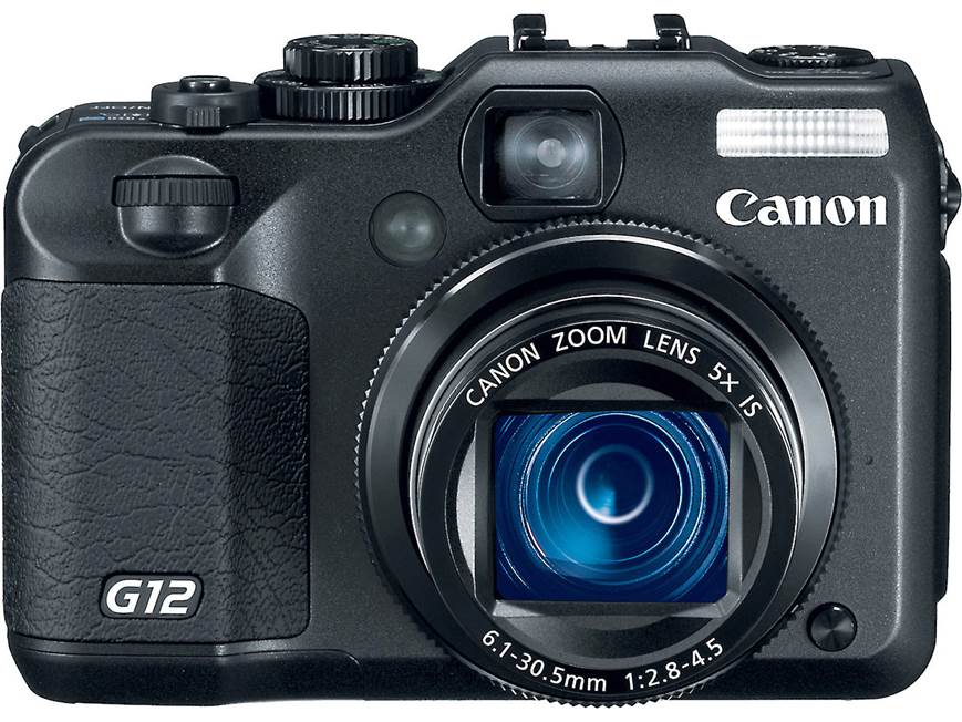 Canon PowerShot G12 10-megapixel digital camera with 5X optical