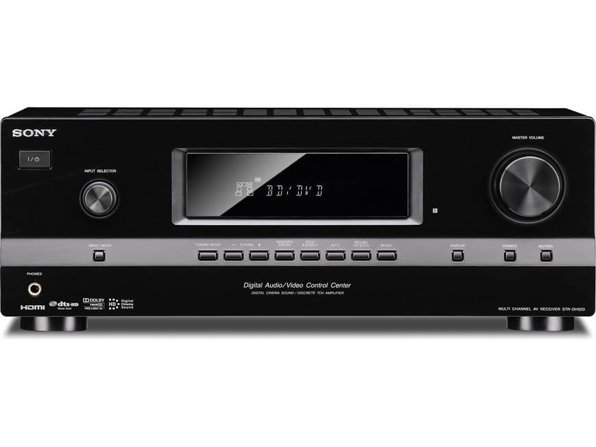 Sony STR-DH520 7.1-channel home theater receiver at Crutchfield