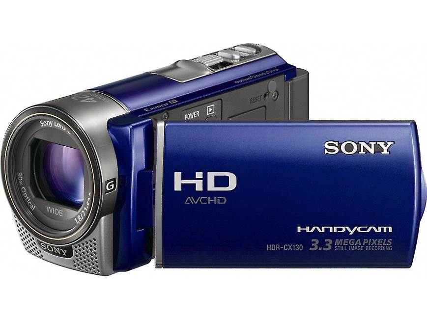 Sony Handycam® HDR-CX130 (Black) High-definition camcorder (Black