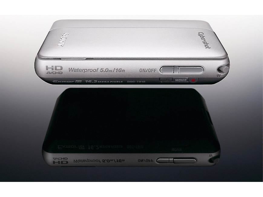 Sony Cyber-shot® DSC-TX10 (Silver) Waterproof 16.2-megapixel