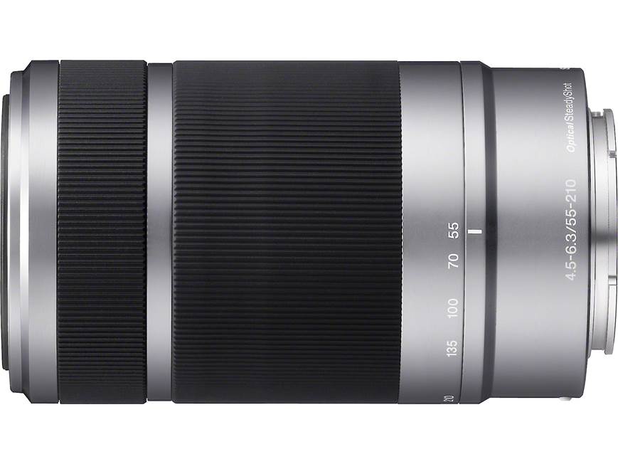 Sony SEL55210 55-210mm f/4.5-6.3 (Silver) Telephoto zoom lens for