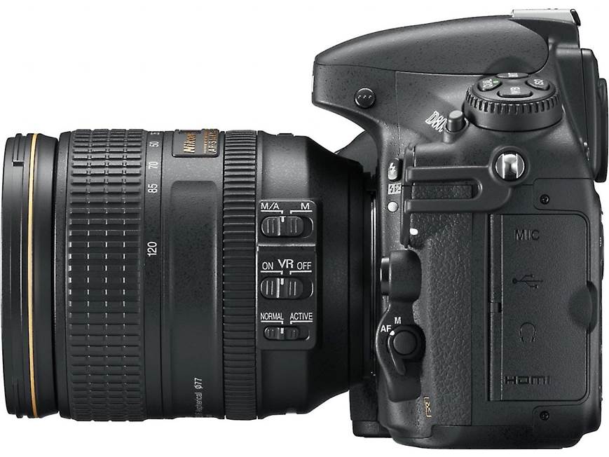 Nikon D800 (no lens included) 36-megapixel full-frame sensor