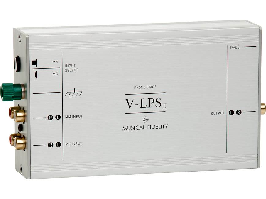 Musical Fidelity V-LPS II Phono preamplifier at Crutchfield