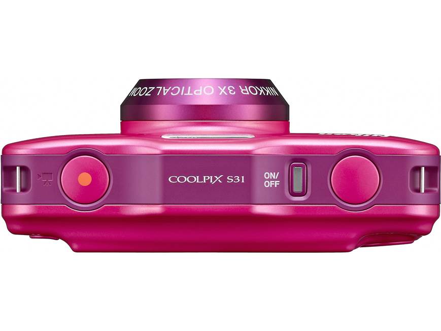 Nikon Coolpix S31 (Pink) 10.1-megapixel waterproof digital camera