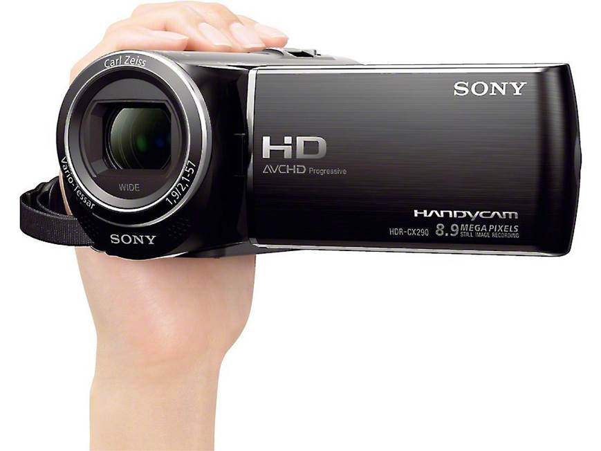 Sony HDR-CX290 High-definition camcorder with 8GB flash memory at