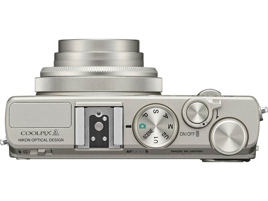 Nikon Coolpix A (Silver) 16.2-megapixel digital camera with fixed