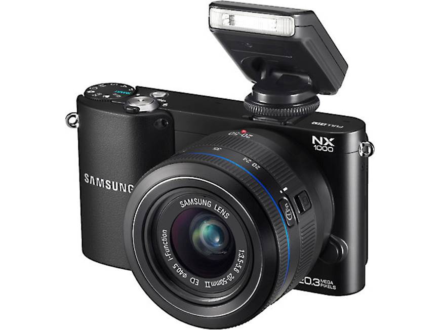 Samsung NX1000 with 2.5X Zoom Lens (Black) 20.3-megapixel hybrid