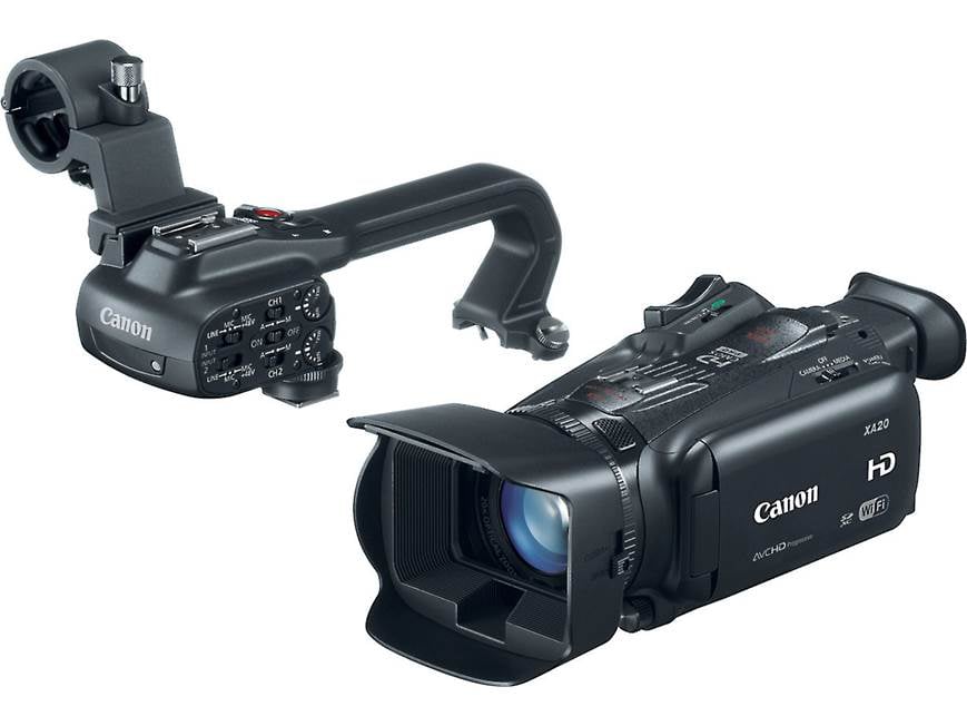 Canon XA20 Professional HD camcorder at Crutchfield