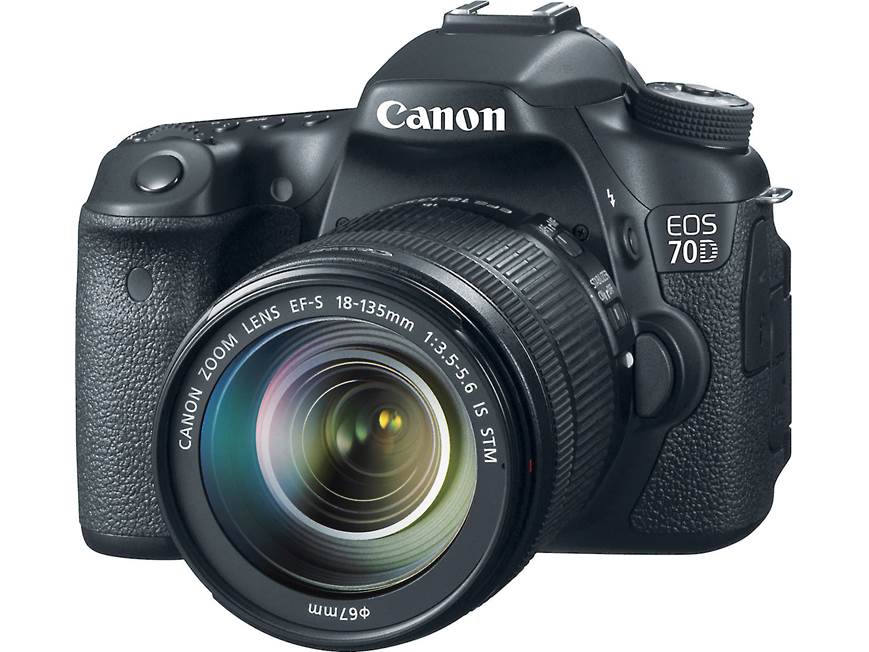 Canon EOS 70D Telephoto Lens Kit 20-megapixel digital SLR camera