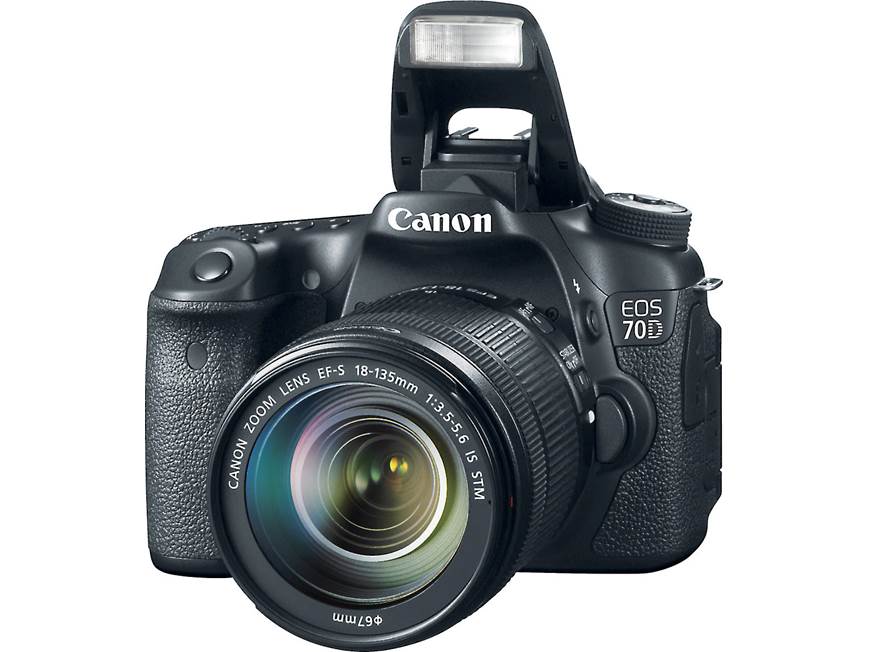 Canon EOS 70D Telephoto Lens Kit 20-megapixel digital SLR camera
