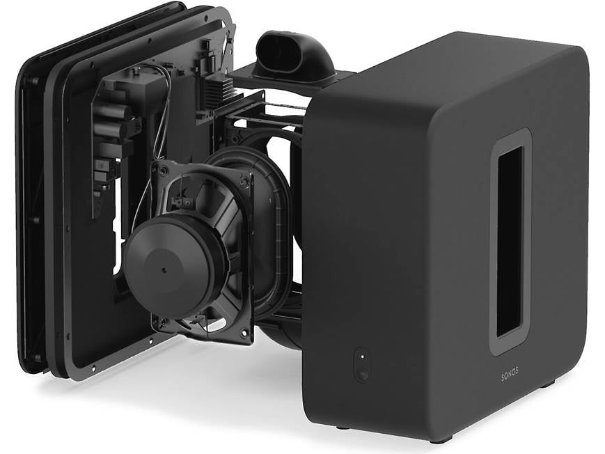 Sonos Sub 4 (Black) Wireless subwoofer for compatible Sonos