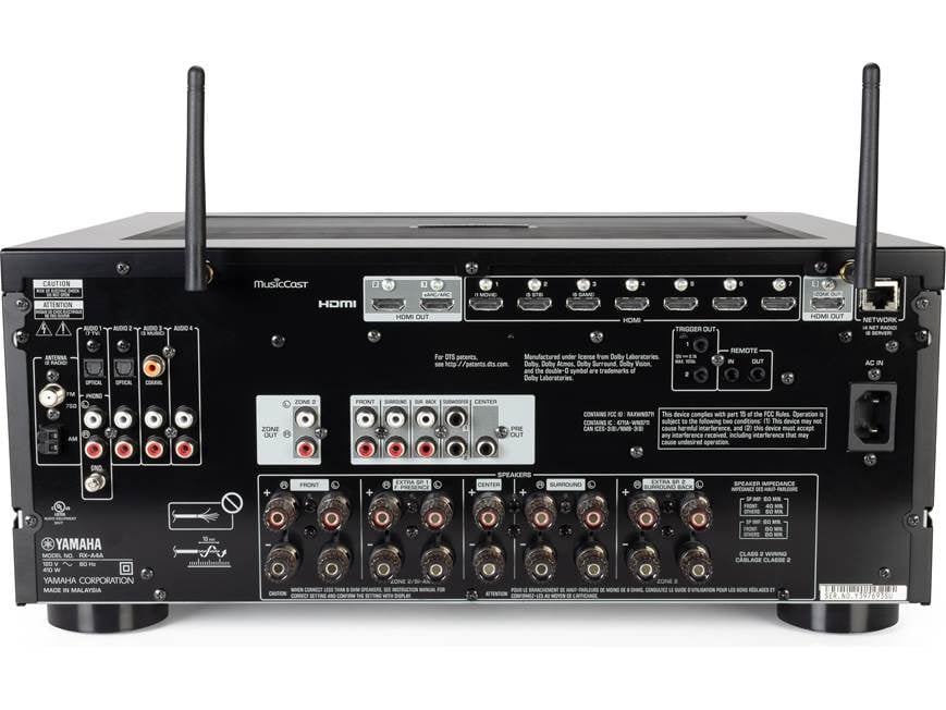 Yamaha AVENTAGE RX-A4A 7.2-channel home theater receiver with