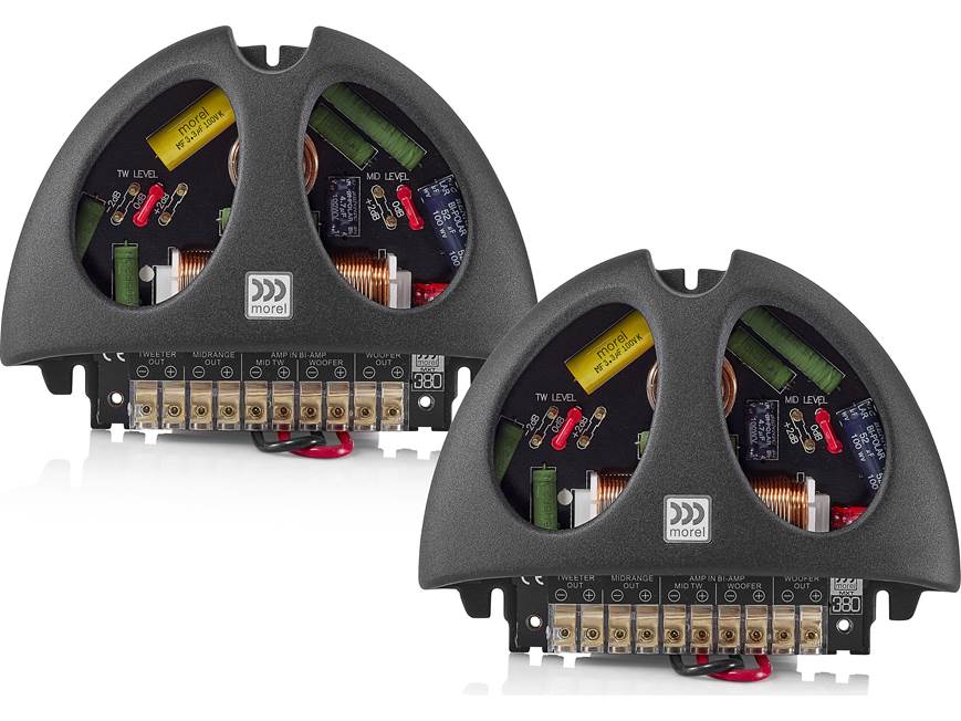 Morel MXT380C Elate Carbon Series 3-way crossover (pair) at