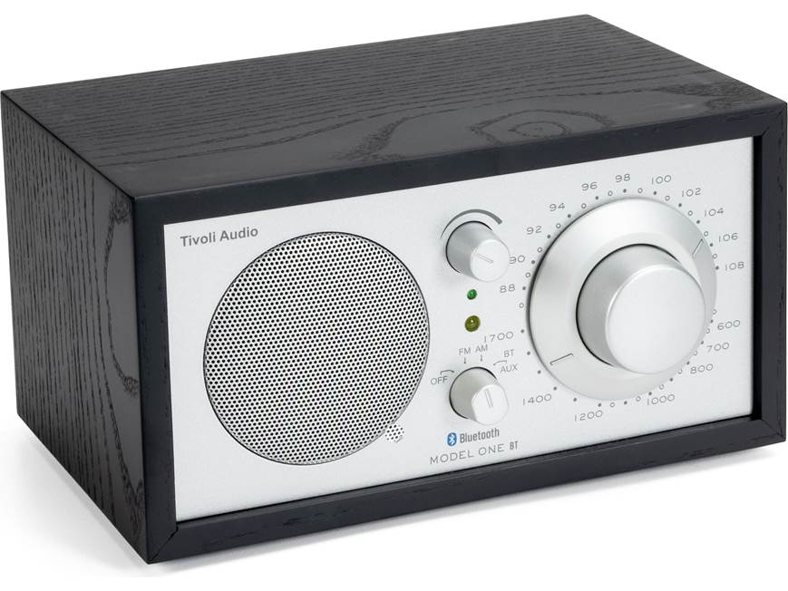 Tivoli Audio Model One® BT (Black/Silver) AM/FM radio with