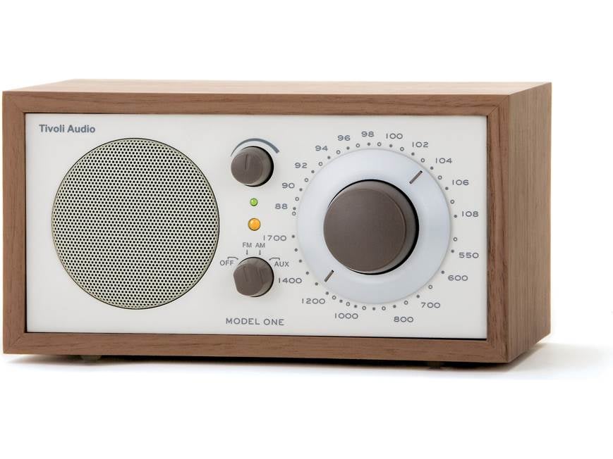 Tivoli Audio Model One (Walnut/Beige) AM/FM radio (Walnut/Beige