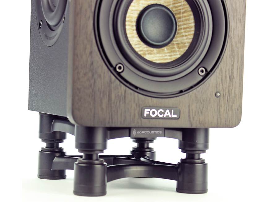 IsoAcoustics ISO-130 Supports small speakers at Crutchfield