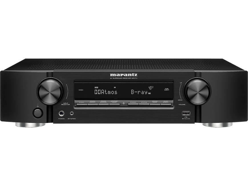 Marantz NR1711 7.2-channel slimline home theater receiver with Wi