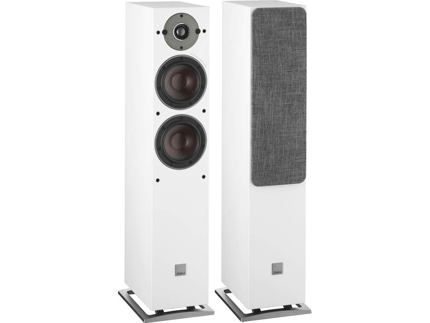 DALI Oberon 5 (White) Floor-standing speaker (White) at Crutchfield