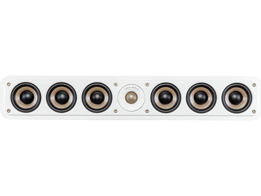 Polk Audio Signature Elite ES35 (White) Low-profile center channel